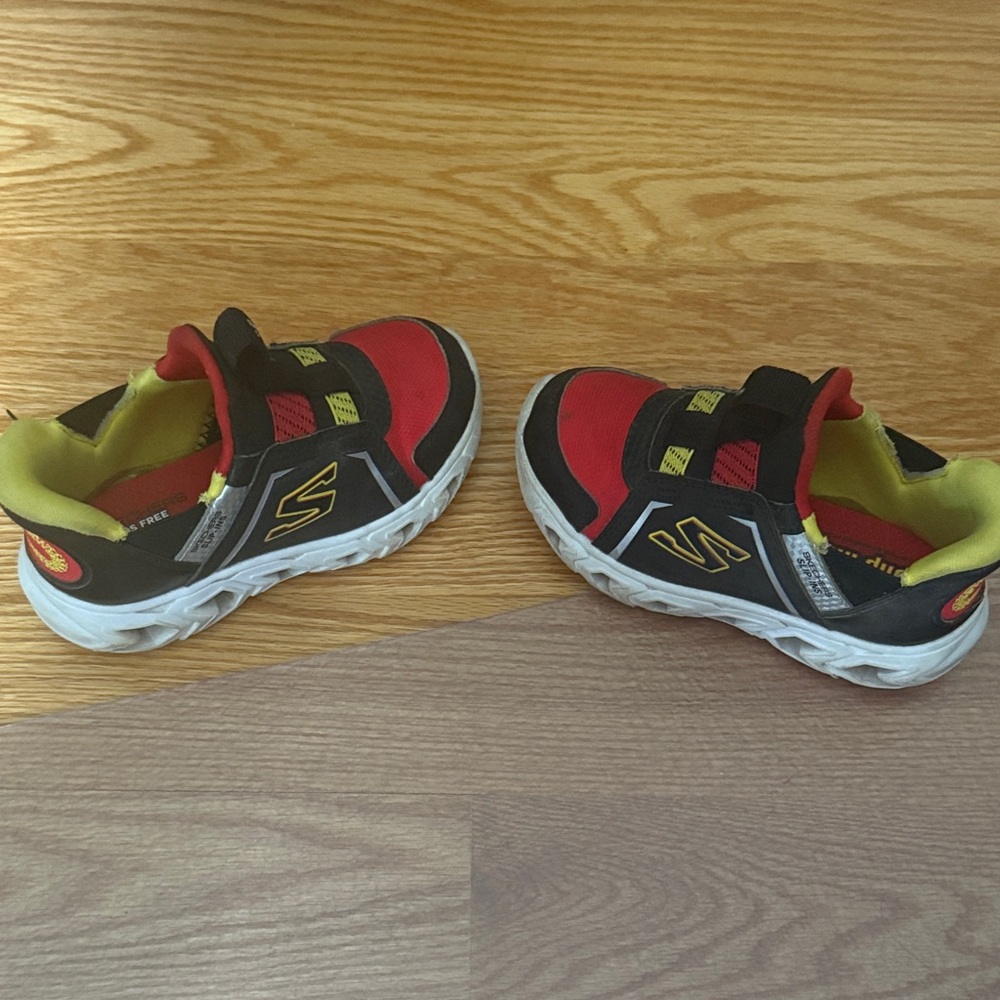 Skechers Kids' Red and Yellow Sneakers